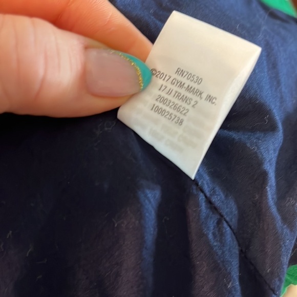 Janie and Jack Jacket & Hood Kids Size 18-24 Mos. Cotton Green Zipper - Picture 9 of 10